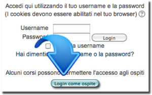 login ospite